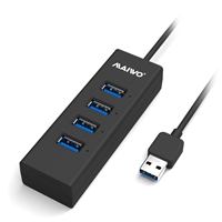 MAIWO KH304 4 PORT USB 3.0 HUB & CHARGERFast 4-Port USB 3.0Turn one of your computer's USB ports into four fast data connections. Up to 5Gbps data speeds let you transfer HD movies in seconds.High PerformanceWith update VIA VL813 Chipset. Powered via USB