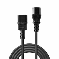 The Lindy IEC extension cables are perfect for extending the cable distance between your monitor and PC. They are also suitable for sound and lighting products and are perfect for home and office products.PRODUCT DETAILSCan be used as a power extension cable or a computer / monitor / UPS power connection leadIEC C14 to IEC C13Fully moulded connectorsVDE approved10 year warranty