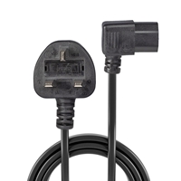 Note: Cables with IEC C13 sockets such as this are sometimes known by the generic term 'kettle lead'. Even though this term is commonly used