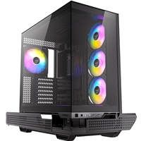 Antec C7 ARGBMid-Tower Gaming CaseUnique Design & Powerful Heat DissipationThe Antec C7 ARGB features a sleek design with a tempered glass side panel to showcase your gaming setup. It comes with 3x 120mm ARGB fans and 1x 140mm ARGB fan pre-installed