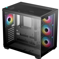 Experience the ultimate showcase build with the DeepCool CG530 4F Mid-Tower Case. Featuring a seamless