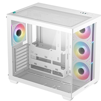 Experience the ultimate showcase build with the DeepCool CG530 4F Mid-Tower Case. Featuring a seamless