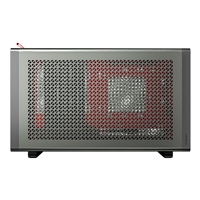 Antec Performance 1M Aventurine Mini-ITX Gaming Case with Aluminum Finish