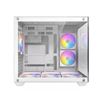 Antec CX800 ARGB White Mid-Tower Chassis with Tempered Glass 3x 120mm ARGB Fans USB 3.0 ATX MicroATX Mini-ITXThe Antec CX800 ARGB is a sleek and stylish mid-tower chassis designed for ATX