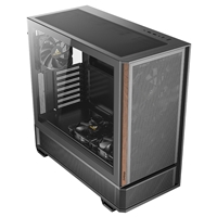 Antec P30 Air Mid-Tower ATX Gaming CaseMetal Mesh Meets Premium WoodLarge metal mesh front panel with premium wood accents and chamfered design.5 PWM Fans IncludedPre-installed fans : 2 x 140mm PWM fans at the front
