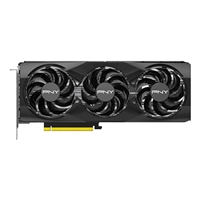 PNY GeForce RTX 5070 OC Triple Fan Graphics CardSpecificationsArchitectureBlackwellCUDA Cores6144Clock Speed2160 MHzBoost Speed2510 MHzMemory Speed (Gbps)28Memory Size12GB GDDR7Memory Interface192-bitMemory Bandwidth (GB/sec)Up to 672TDP250 WNVLinkNot SupportedOutputsDisplayPort 2.1b (x3)